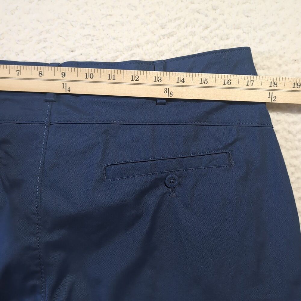 IZOD Men’s 34x32 Navy Blue Advantage Performance Active Stretch Chino Pants - Picture 4 of 8